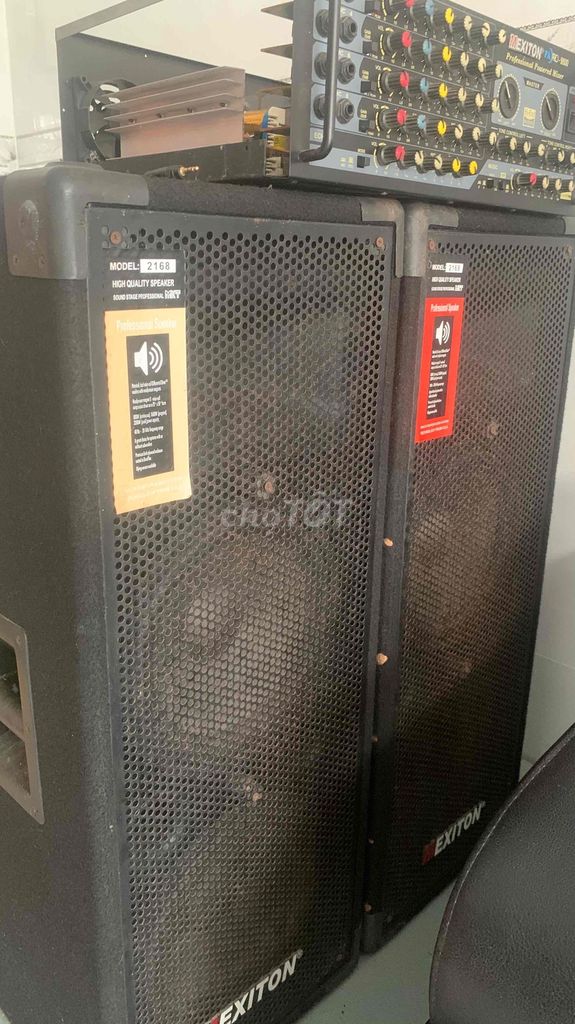 Bộ loa đôi MEXITON và amply 8 sò. Mua bán Tivi, Âm thanh tại Huyện Thoại Sơn An Giang được đăng bởi Phong hình 1