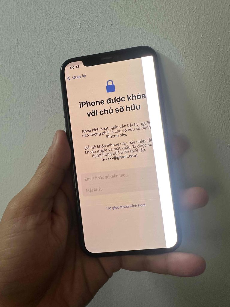 Xác iPhone 11 Pro 64GB icloud chính chủ bị hack