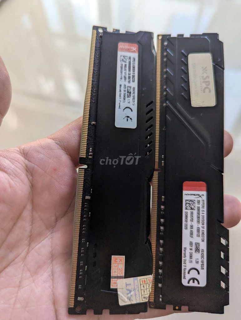 RAM Kingston HyperX 8GB. Mua bán Linh kiện (RAM, Card...) tại Quận Sơn Trà Đà Nẵng được đăng bởi vikpham hình 1
