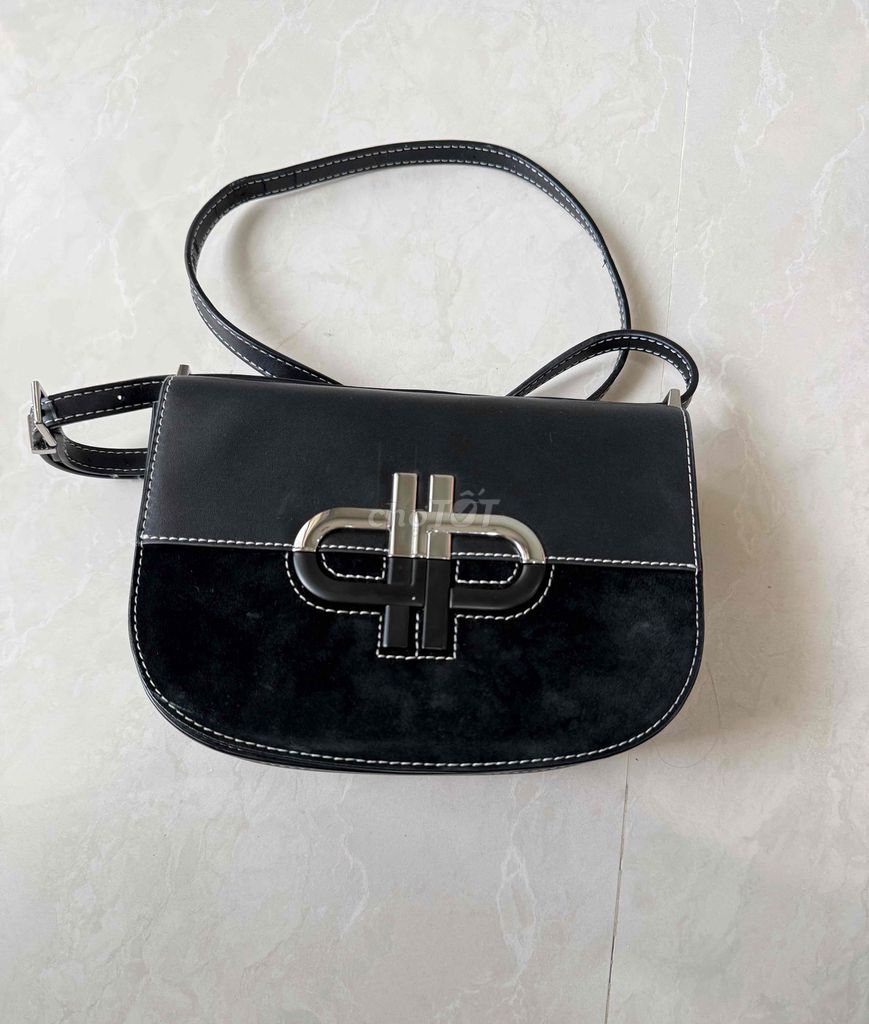 Túi xách đeo vai Pedro Icon Leather Nữ Đen. Mua bán Túi xách tại Quận Tân Phú Tp Hồ Chí Minh được đăng bởi Nguyễn An Phước hình 1