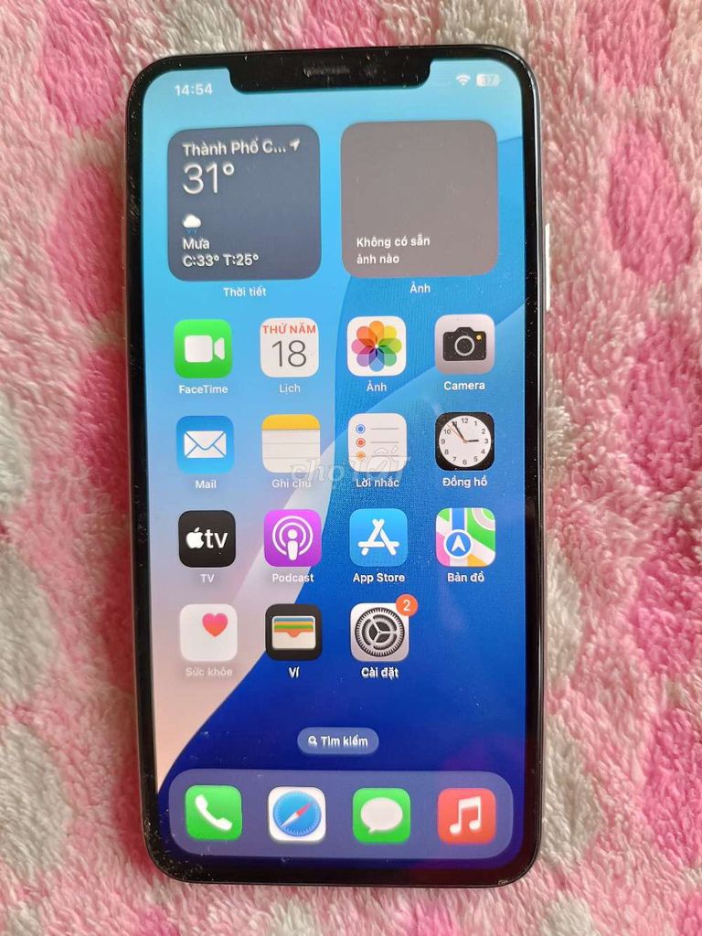 Apple iPhone Xsm 64GB Trắng quốc tế zin. Mua bán Điện thoại tại Quận Ninh Kiều Cần Thơ được đăng bởi muabandienthoai hình 1
