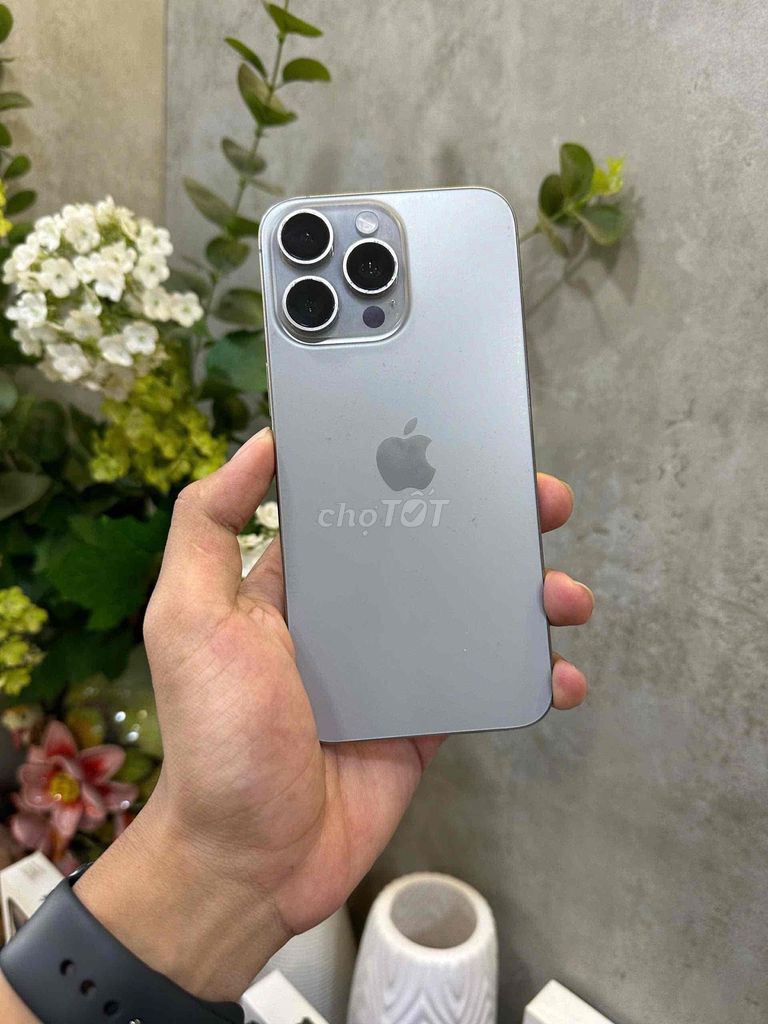Apple iPhone 15 ProMax 256GB Natural Titan LikeNew. Mua bán Điện thoại tại Quận 8 Tp Hồ Chí Minh được đăng bởi CA REM BÁN TÁO hình 1