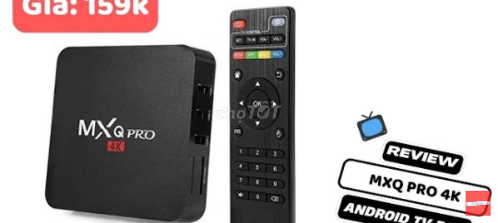 TV Box MXQ Pro 4K 2GB Đen. Mua bán Tivi, Âm thanh tại Huyện Hồng Ngự Đồng Tháp được đăng bởi Tâm Lê hình 1