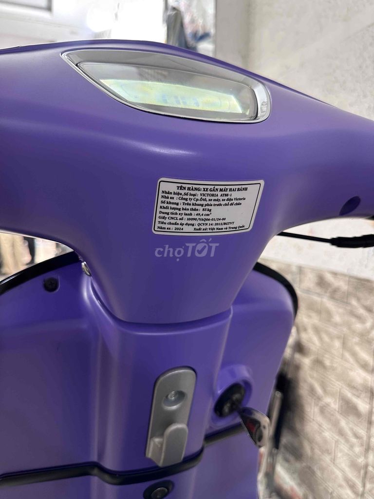 VICTORIA50CC 12/2024 chính chủ . biển tphcm. Mua bán Xe máy tại Quận 8 Tp Hồ Chí Minh được đăng bởi XE MÁY TRÍ HÀ hình 5