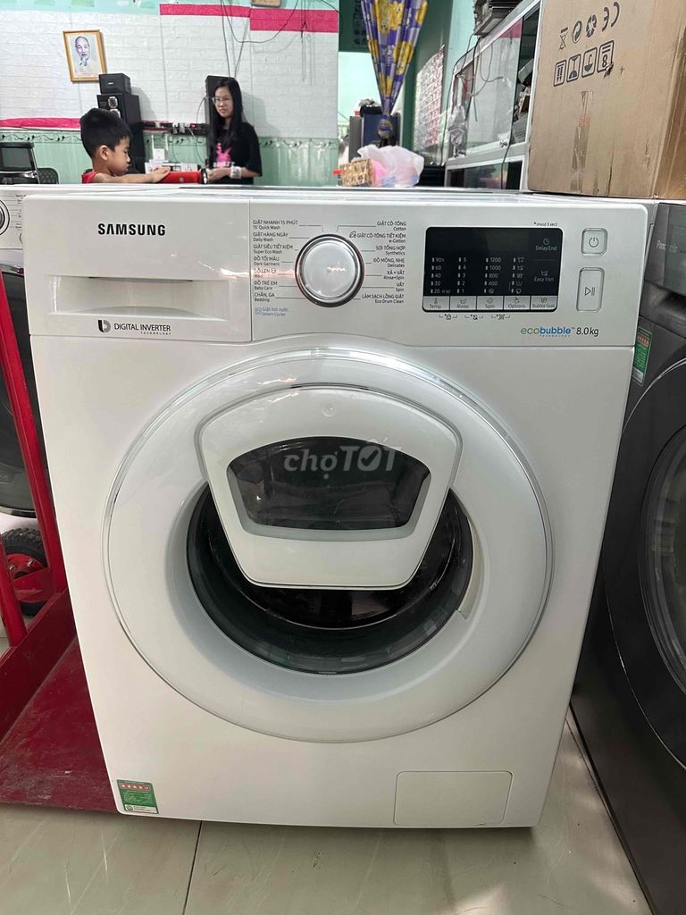 máy giặt Samsung inverter 8kg