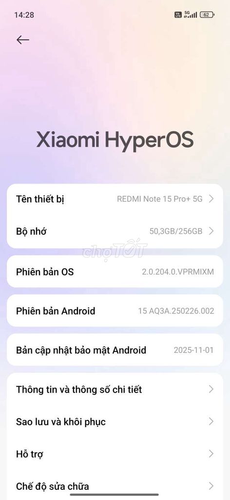 Redmi Note 15 Pro plus 5G 12/256GB Xanh. Mua bán Điện thoại tại Quận Cầu Giấy Hà Nội được đăng bởi hieu hoang hình 1