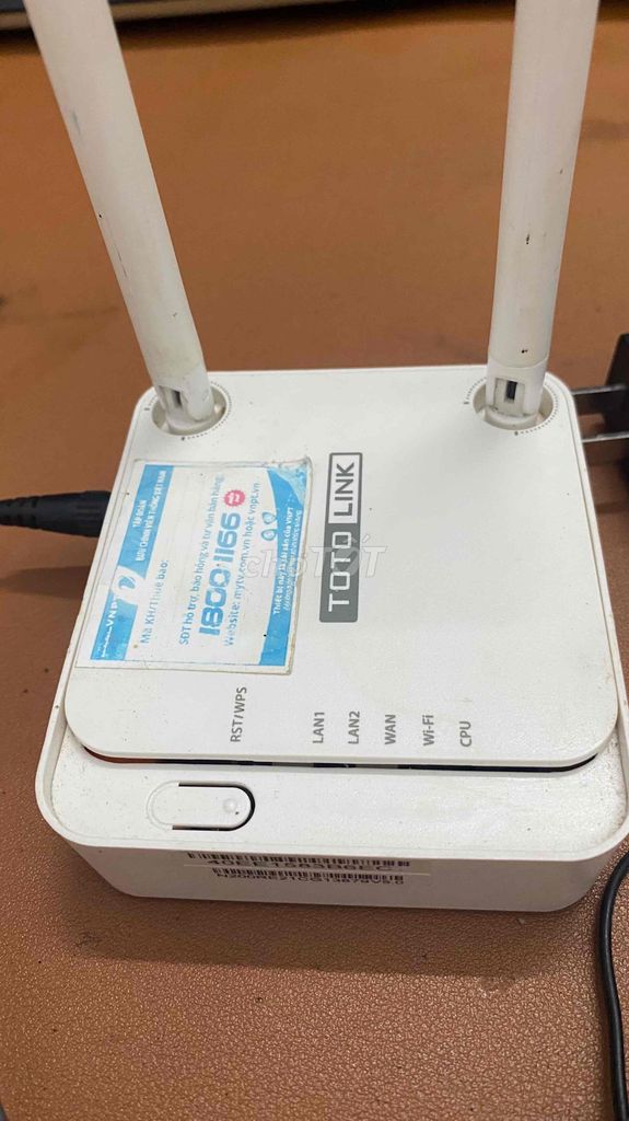 Router WiFi Totolink N200RE Trắng 300M. Mua bán Phụ kiện (Màn hình, Chuột...) tại Huyện Lắk Đắk Lắk được đăng bởi Nguyễn Văn Hoan hình 1