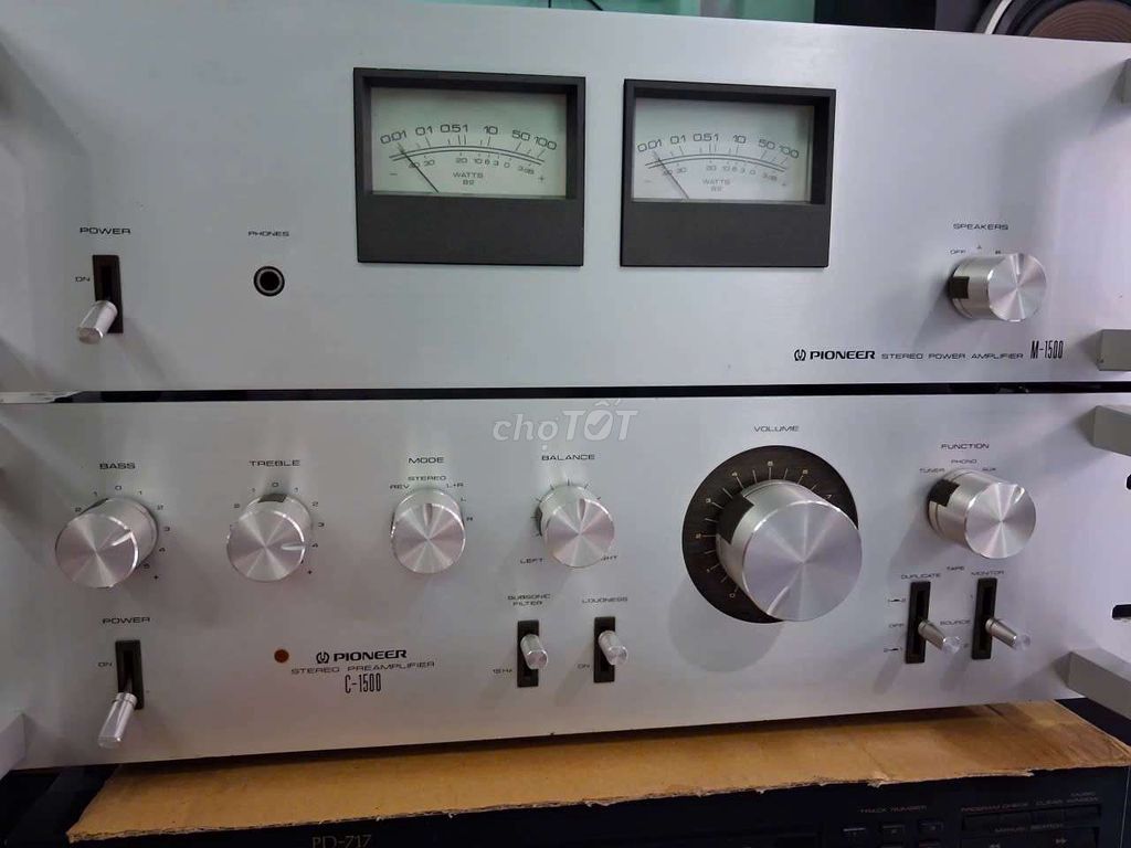 Bộ Pre Power Pioneer M-1500 & C-1500 Bạc. Mua bán Tivi, Âm thanh tại Huyện Bình Chánh Tp Hồ Chí Minh được đăng bởi chi tam hình 1