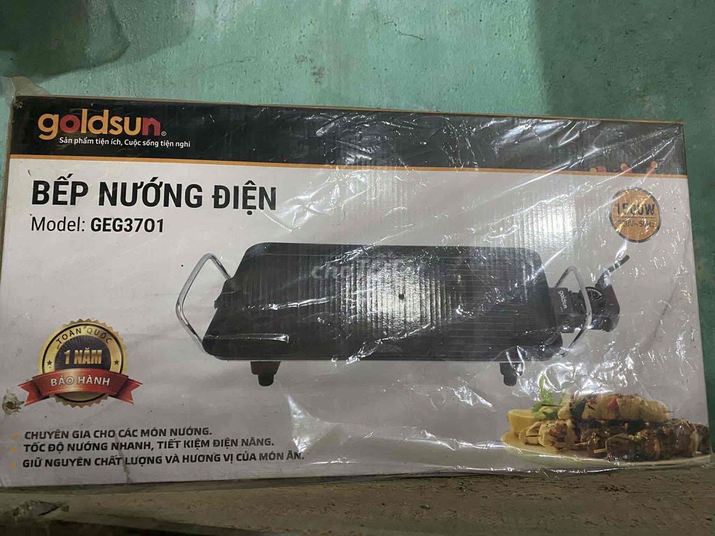 vỉ nướng điện new, giá cực rẻ. Mua bán Bếp, lò, đồ điện nhà bếp tại Huyện Mộ Đức Quảng Ngãi được đăng bởi Trần Hiền  hình 1