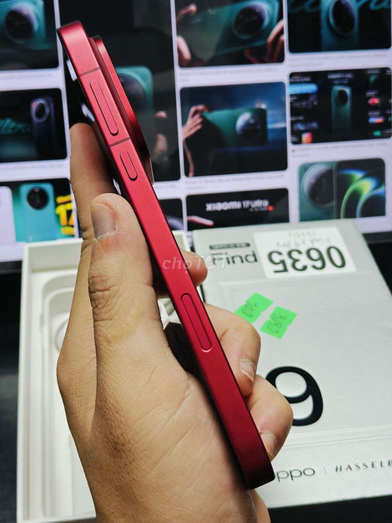 Oppo Find X9 Pro Đỏ 512GB Đã sử dụng. Mua bán Điện thoại tại Quận Hà Đông Hà Nội được đăng bởi Tài hình 1