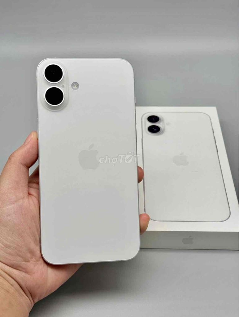 iPhone 16 Plus 128G Trắng FULLBOX BH APPLE 11/2025. Mua bán Điện thoại tại Quận 10 Tp Hồ Chí Minh được đăng bởi iStockHCM hình 1
