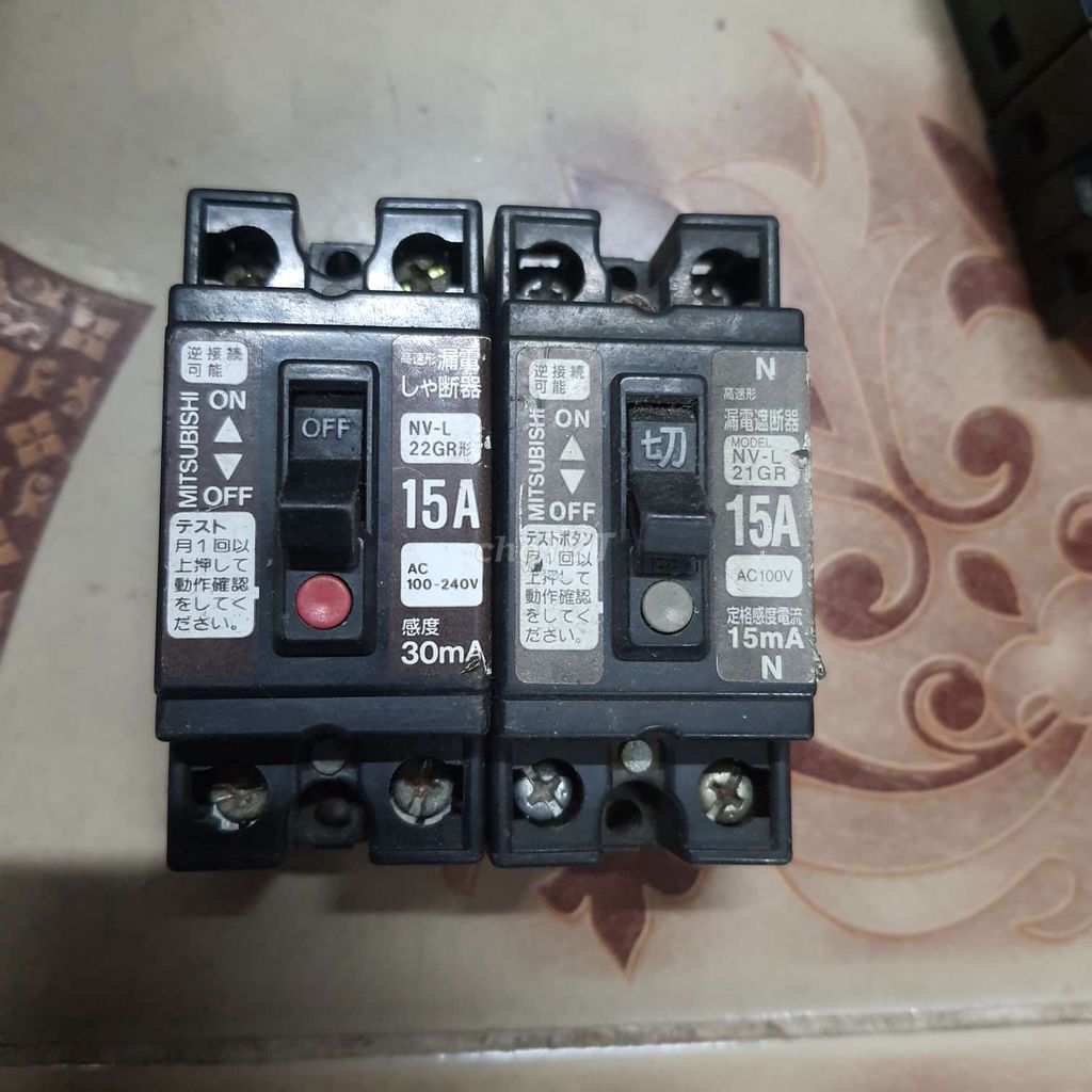 Cb chống giật Mitsubishi 15a