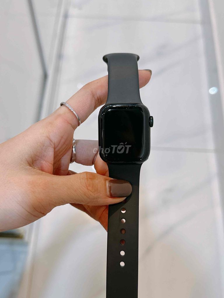 apple watch s7-41mm đen ful pk zin máy đẹp