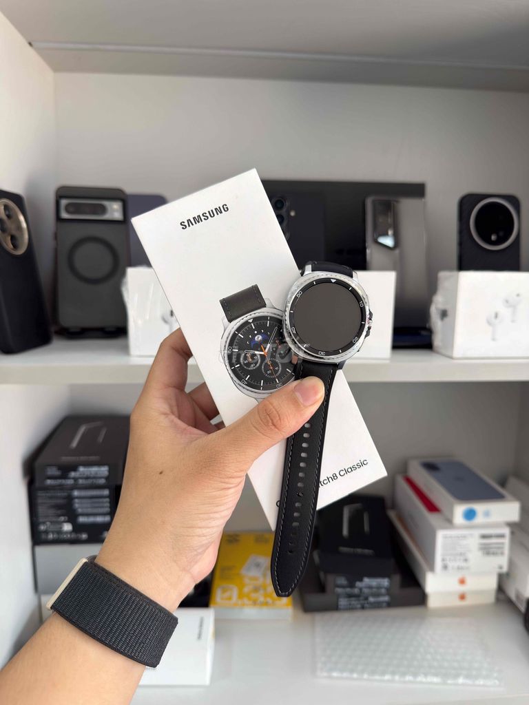 Samsung Watch 8 Classic Đen 99% keng BH VN 11/26. Mua bán Thiết bị đeo thông minh tại Thành phố Thủ Đức Tp Hồ Chí Minh được đăng bởi Quốc Anh Store hình 1
