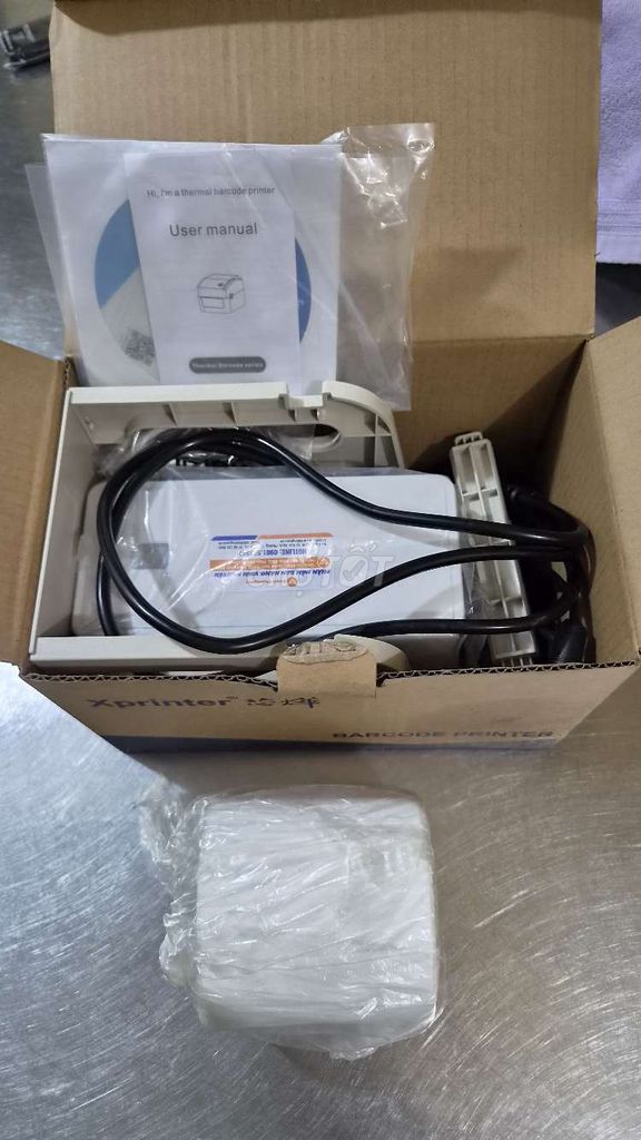 Máy in mã vạch Xprinter Trắng Mới. Mua bán Đồ dùng văn phòng tại Quận 11 Tp Hồ Chí Minh được đăng bởi mèooo mậppp hình 1