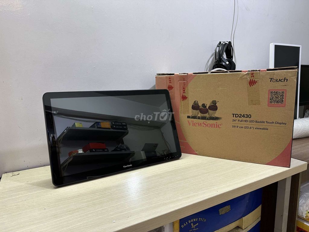 Màn hình VIEWSONIC TD2430 24" FHD Touch Screen