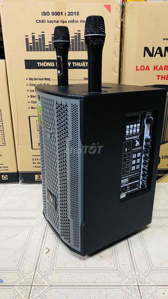 Loa kéo Nanomax NEW chính hãng Vĩnh Long bass 25. Mua bán Tivi, Âm thanh tại Thành phố Vĩnh Long Vĩnh Long được đăng bởi Happy Gift Shop Vĩnh Long hình 1