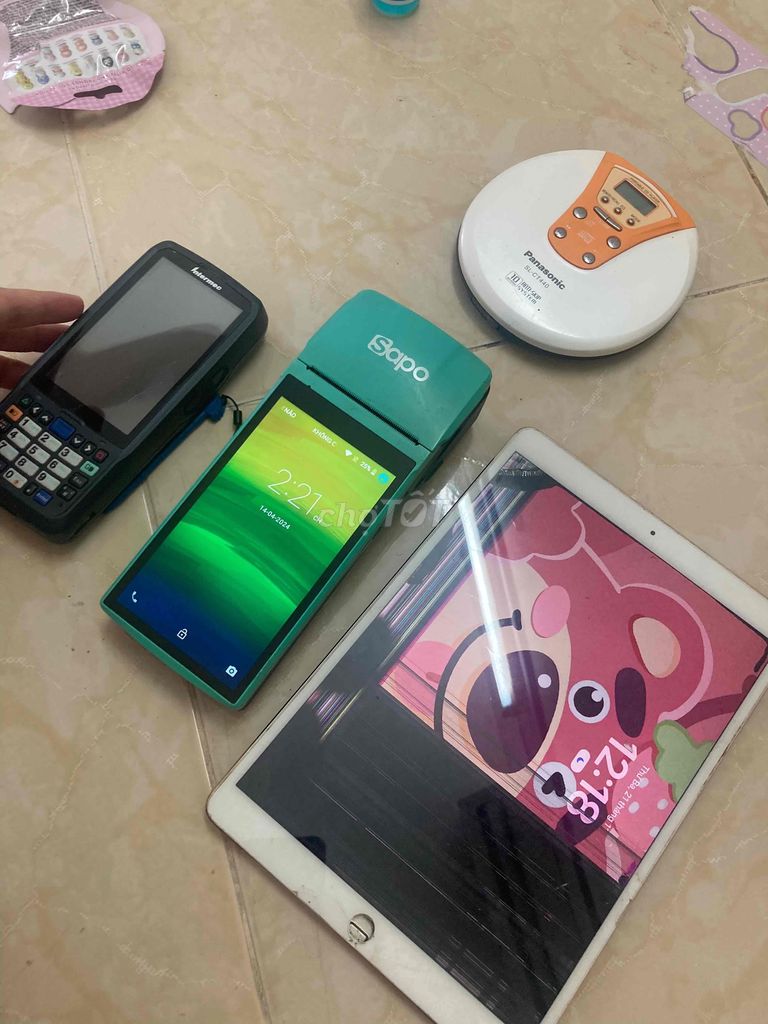 Máy Pos sapo plus 2 sim Máy quét CN51 Ipad pro10.5