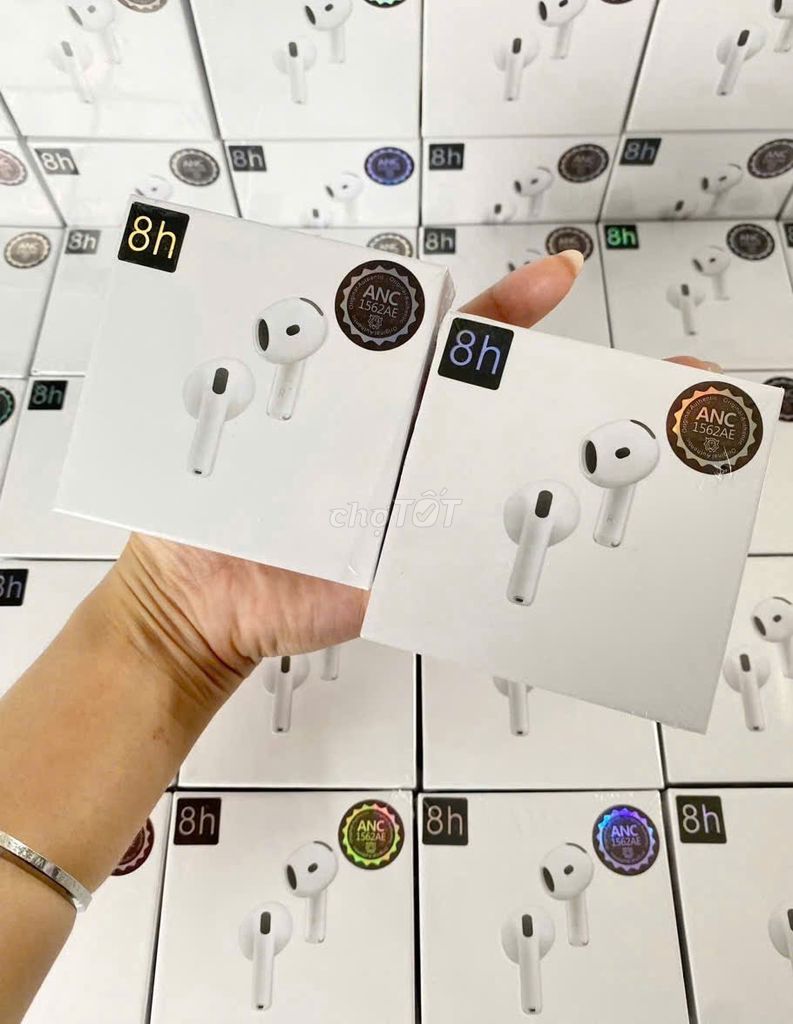 Tai nghe Bluetooth Air-Pods 4 không dây pin trâu. Mua bán Tivi, Âm thanh tại Quận Bình Thạnh Tp Hồ Chí Minh được đăng bởi TMOBILE GIÁ TỐT NHẤT hình 1