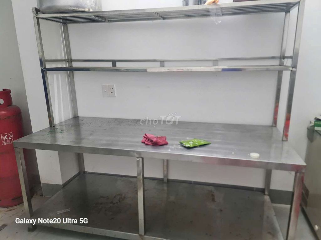 Bàn chặt Inox 3 tầng. Mua bán Dụng cụ nhà bếp tại Quận Bình Tân Tp Hồ Chí Minh được đăng bởi HOÀNG BÁCH hình 1