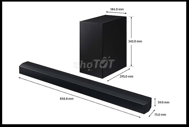 Loa thanh Samsung HW-C450/XV. Mua bán Tivi, Âm thanh tại Quận Ngũ Hành Sơn Đà Nẵng được đăng bởi Trần Quốc Tỉnh hình 1