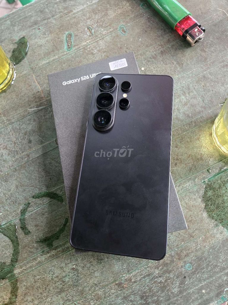 Samsung S26 Ultra Đen Như mới. Mua bán Điện thoại tại Huyện Lập Thạch Vĩnh Phúc được đăng bởi Khương Trung Bằng hình 1