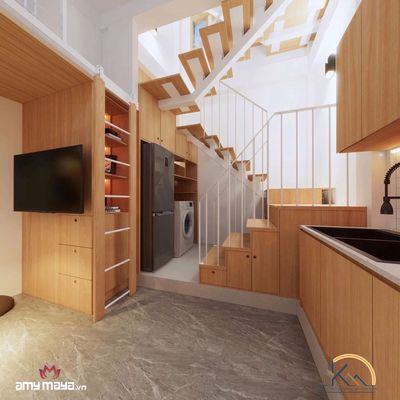 Nhà phố 25 m² · 2 PN · Đường Trần Ðình Xu