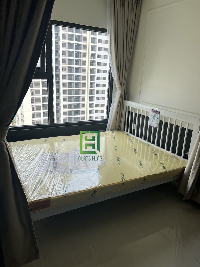 Giường sắt trắng 1m x 2m thiết kế hiện đại. Mua bán Giường, chăn ga gối nệm tại Thành phố Thủ Đức Tp Hồ Chí Minh được đăng bởi Nội Thất Quang Hùng hình 1