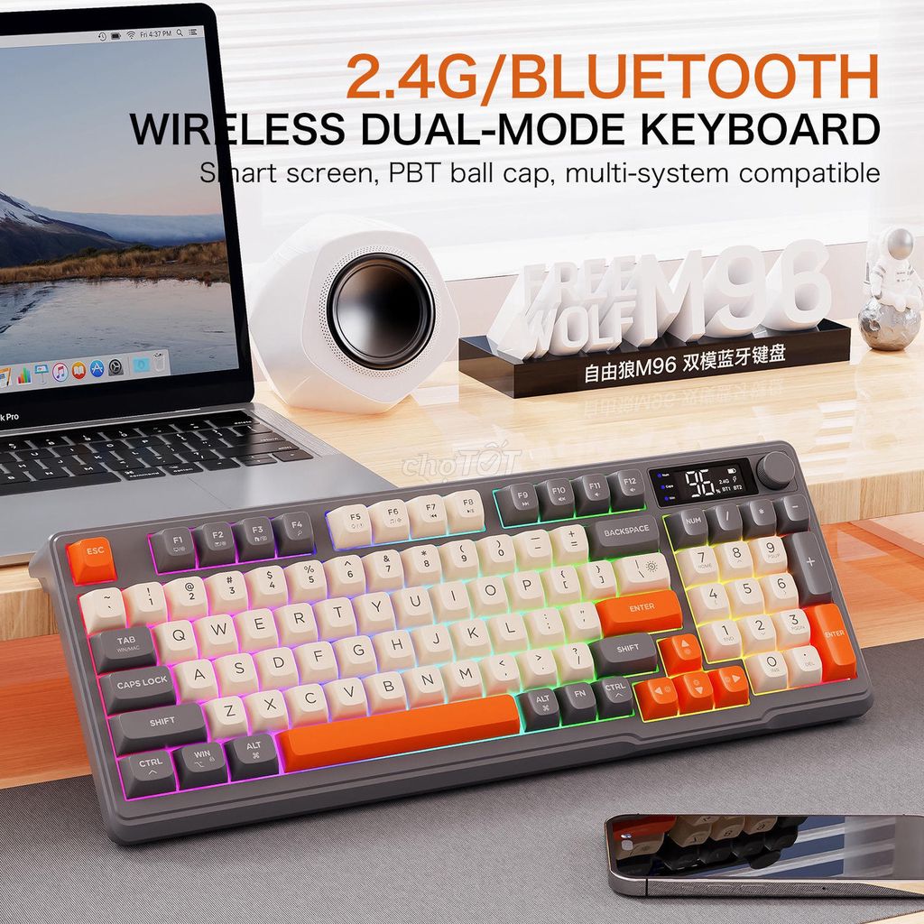 Combo Bàn Phím Chuột M96 Xunfox RGB. Mua bán Phụ kiện (Màn hình, Chuột...) tại Thị xã Tân Uyên Bình Dương được đăng bởi Thi Trương hình 1
