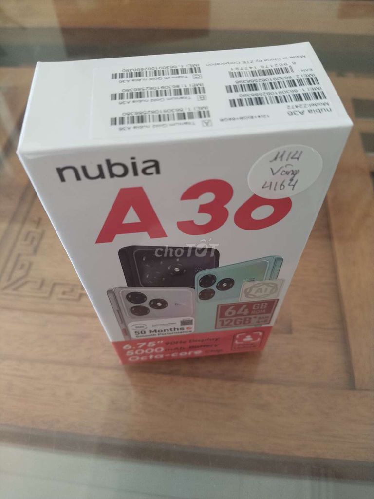 Nubia A36 64GB Vàng Mới 100%. Mua bán Điện thoại tại Thành phố Đông Hà Quảng Trị được đăng bởi anh hình 1