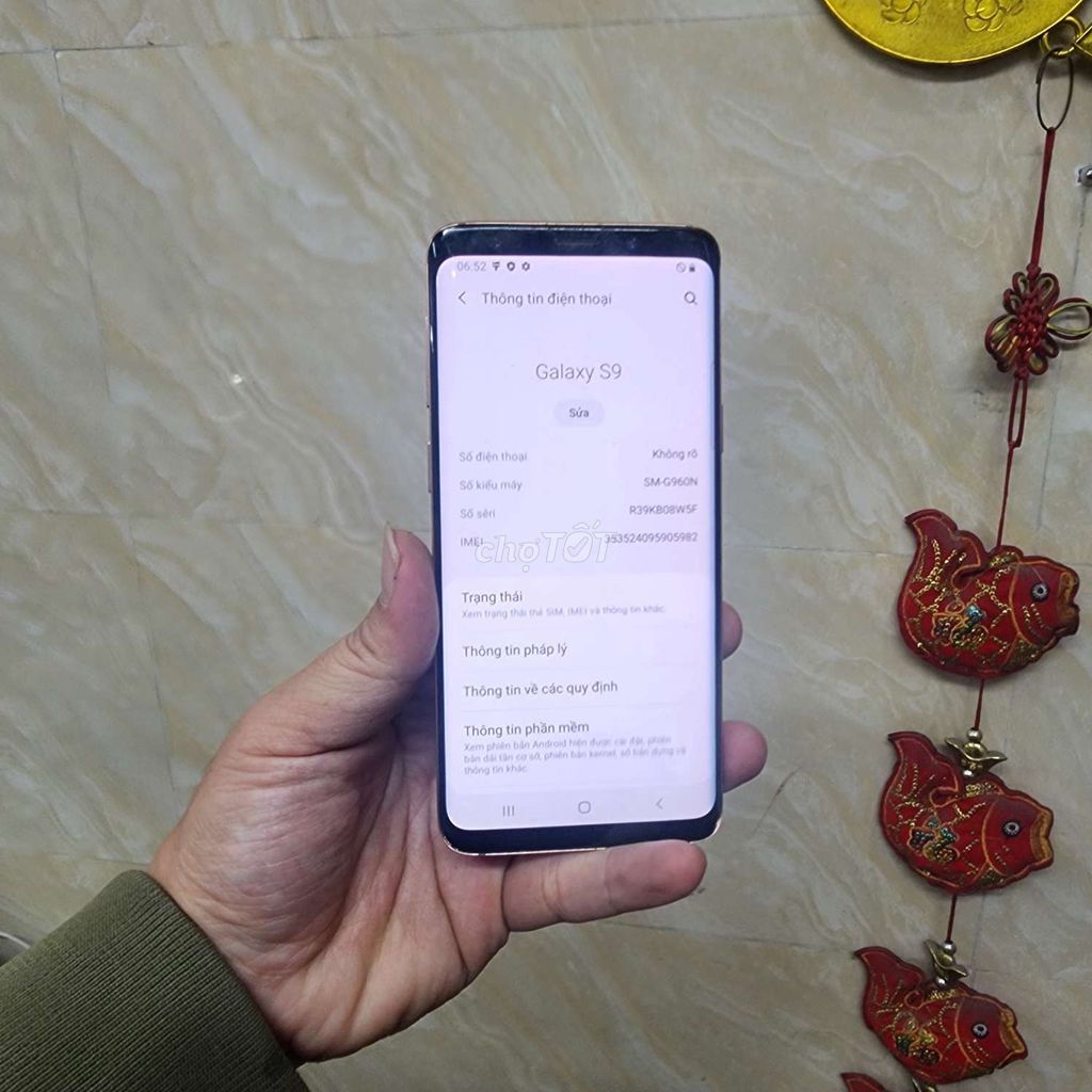 Samsung s9 hàn đẹp keng