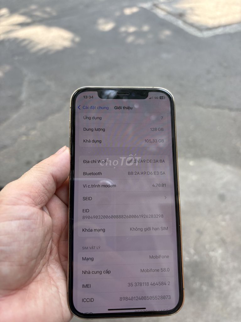 12 Pro 128G hiếm ios 17.6(ko zin tặng)nhìn ok liền. Mua bán Điện thoại tại Quận Tân Phú Tp Hồ Chí Minh được đăng bởi Johntran hình 1