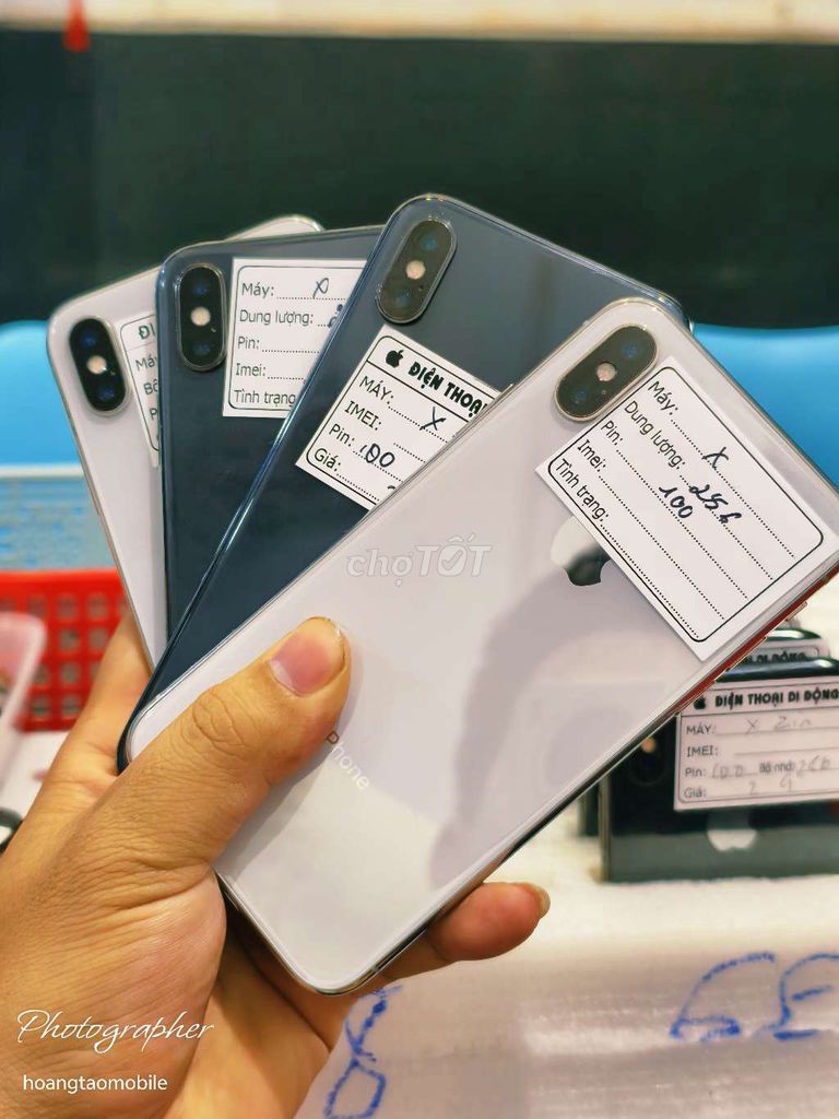 Apple iP  X quốc tế 64g icloud sạch thanh lý củ. Mua bán Điện thoại tại Quận Tân Bình Tp Hồ Chí Minh được đăng bởi Táo Bán Lổ hình 1