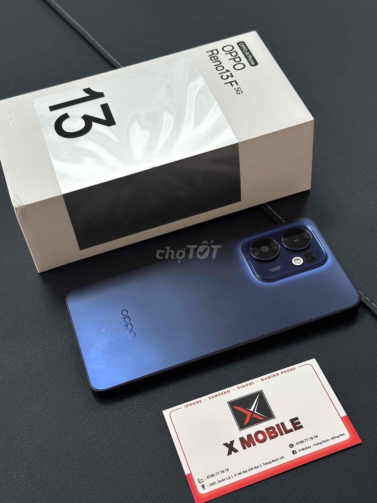 RENO 13F 8/256GB 5G 2S FULL BOX CHÍNH HÃNG VN. Mua bán Điện thoại tại Huyện Trảng Bom Đồng Nai được đăng bởi X Mobile Trảng Bom hình 1