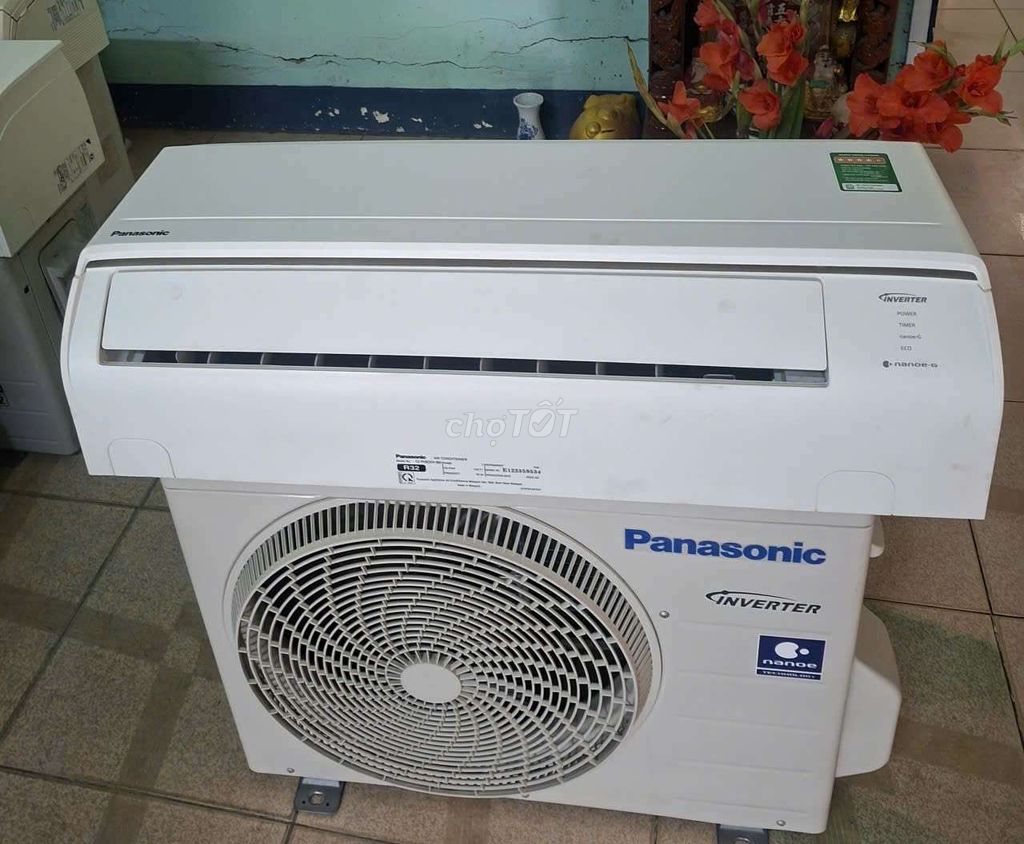 Máy lạnh Panasonic 1.0hp Inverter Trắng 2023. Mua bán Máy lạnh, điều hoà tại Thành phố Dĩ An Bình Dương được đăng bởi Kim Quyên hình 1