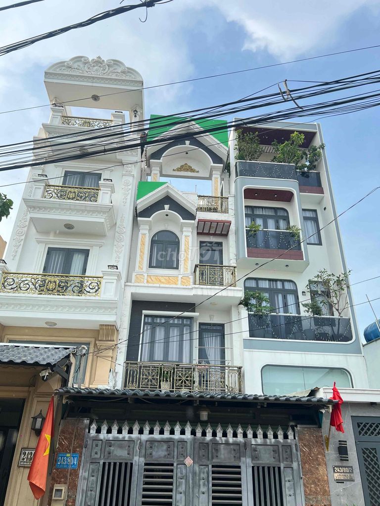 bán nhà xe hơi đậu cửa liên khu 4-5