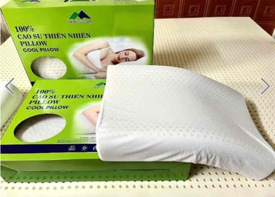 Gối cao su thiên nhiên 100% co giãn tốt êm 40x60. Mua bán Giường, chăn ga gối nệm tại Quận Bình Tân Tp Hồ Chí Minh được đăng bởi Lý Kiệt Store