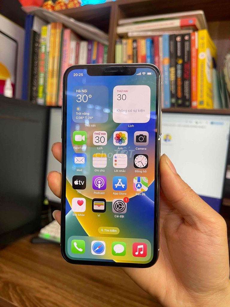 iPhone X Zin nguyên bản, full chức năng 99%. Mua bán Điện thoại tại Quận Lê Chân Hải Phòng được đăng bởi Huy Tưởng Mobile hình 1
