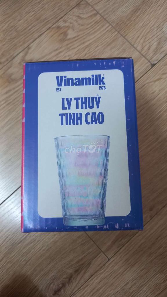 Cốc thủy tinh  khuyến mại sữa vinamilk