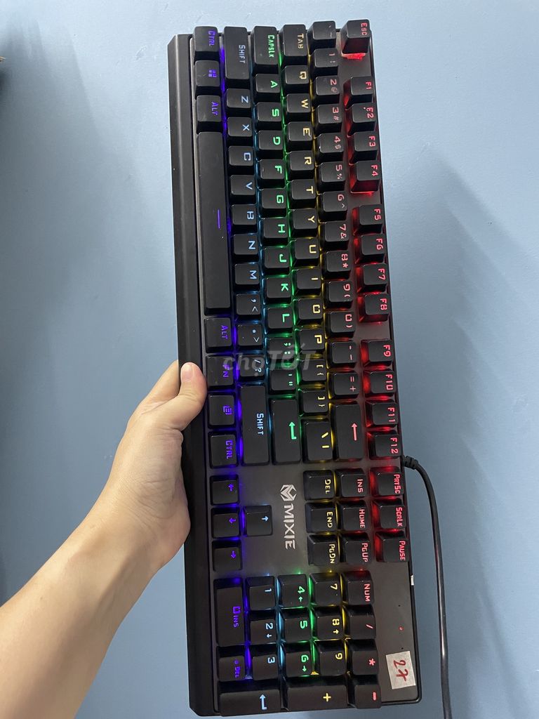 Bàn phím cơ Mixie JSM-MK600 - Blue Switch. Mua bán Phụ kiện (Màn hình, Chuột...) tại Thành phố Thủ Đức Tp Hồ Chí Minh được đăng bởi Phương HCM hình 1