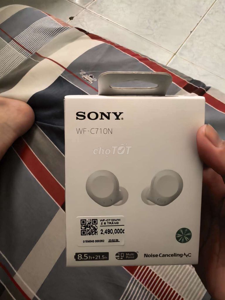 Tai nghe Sony WF-C710N Trắng. Mua bán Tivi, Âm thanh tại Quận Tân Bình Tp Hồ Chí Minh được đăng bởi Nguyễn Đăng Minh Ngọc hình 1