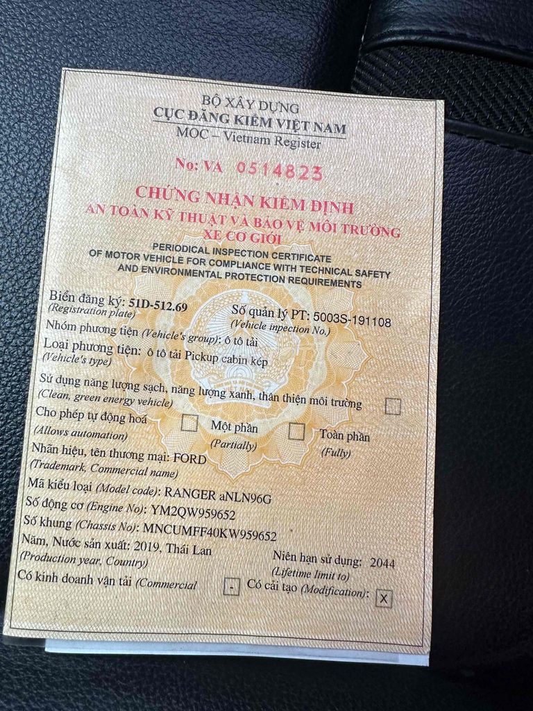 Ford Ranger 2019 Wildtrak 2.0L 4x2 AT - 69000 km. Mua bán Ô tô tại Huyện Hóc Môn Tp Hồ Chí Minh được đăng bởi bay hình 8