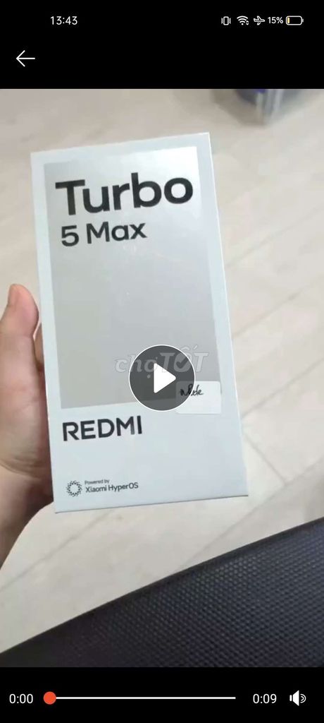 NEW SEAL .Xiaomi Redmi Turbo 5 Max. Mua bán Điện thoại tại Quận Bình Thuỷ Cần Thơ được đăng bởi ta dat hình 1