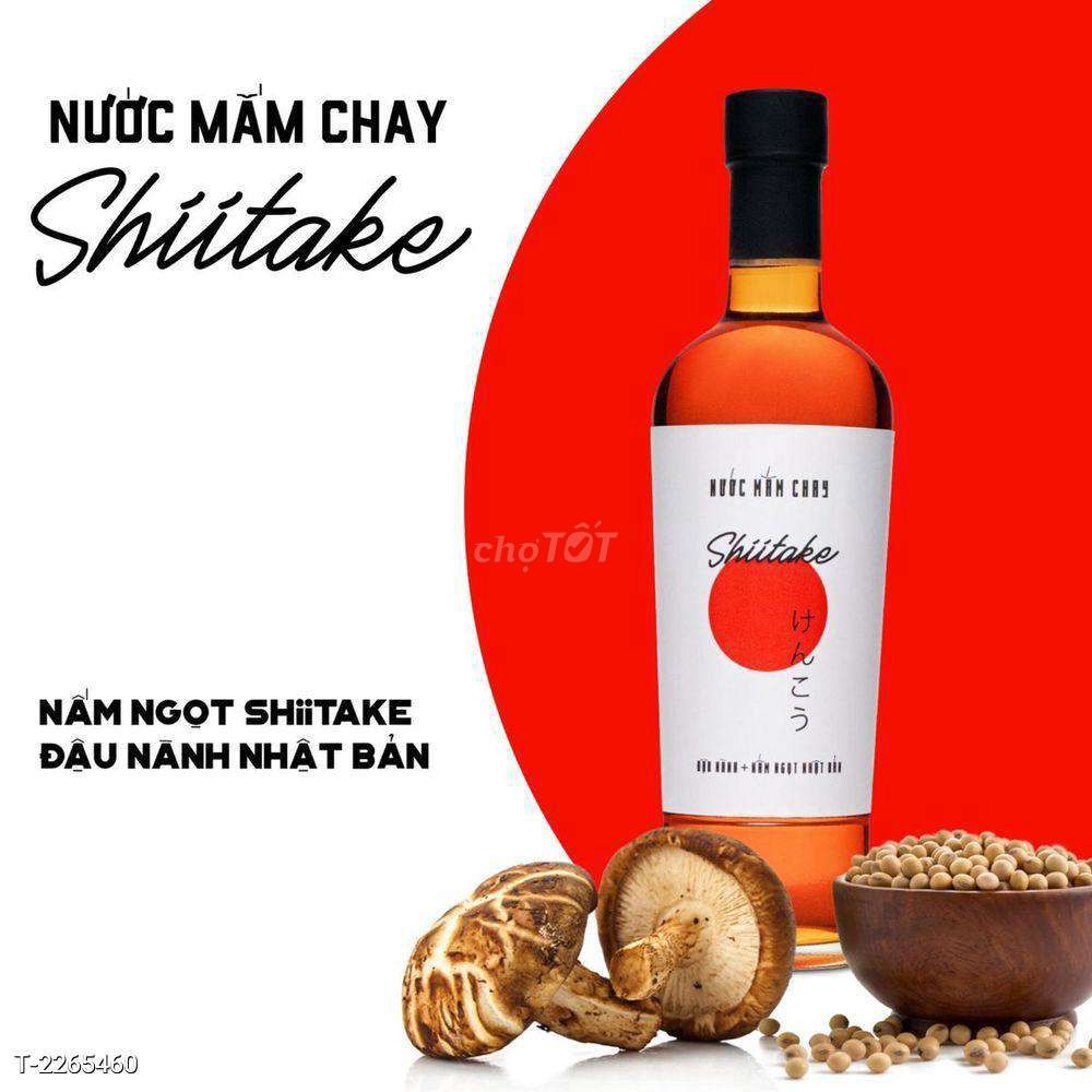 NƯỚC MẮM CHAY SHIITAKE CC 500ML