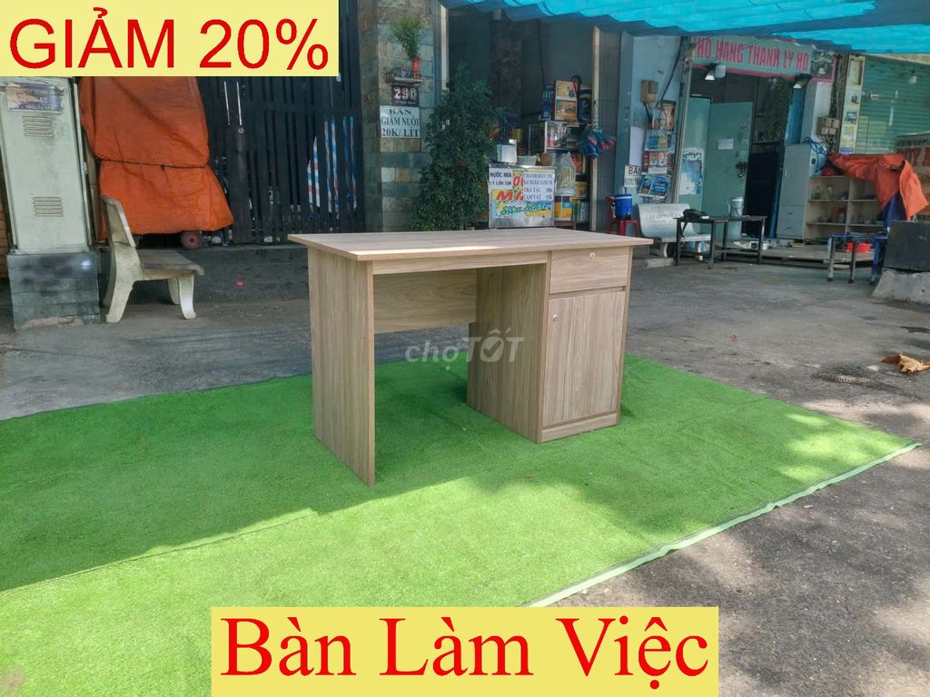 Bàn làm việc# Bàn làm việc#Bàn làm việc#Bàn 1m2_10. Mua bán Đồ dùng văn phòng tại Quận Gò Vấp Tp Hồ Chí Minh được đăng bởi TỔNG KHO THANH LÝ hình 1
