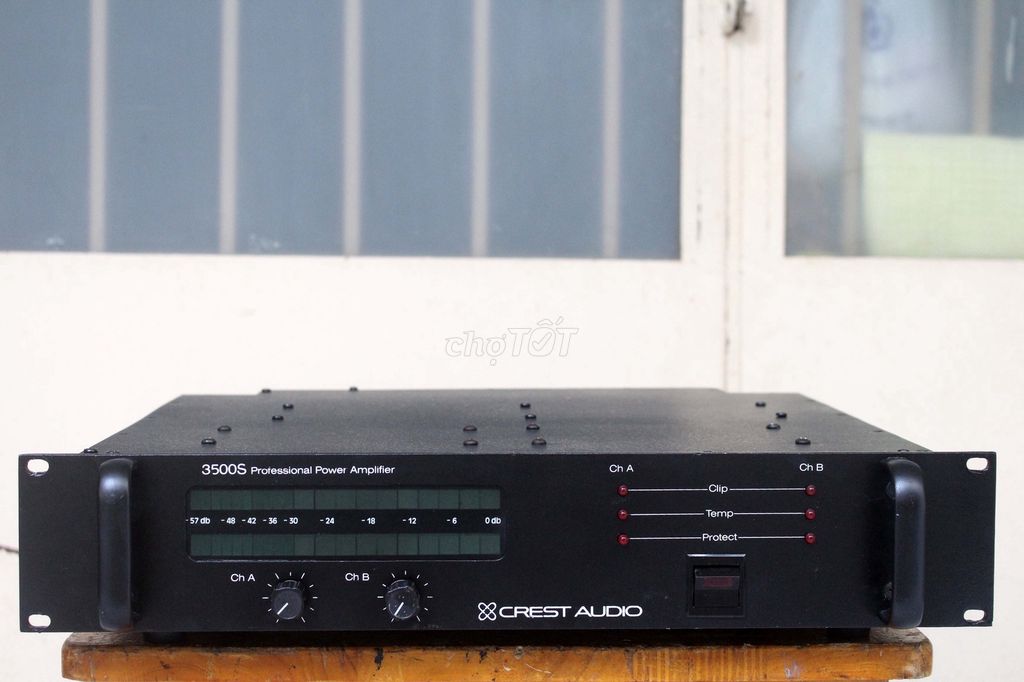 Power amplifier  CREST Audio 3500s  made in U.S.A. Mua bán Tivi, Âm thanh tại Quận 8 Tp Hồ Chí Minh được đăng bởi tran thanh long hình 1