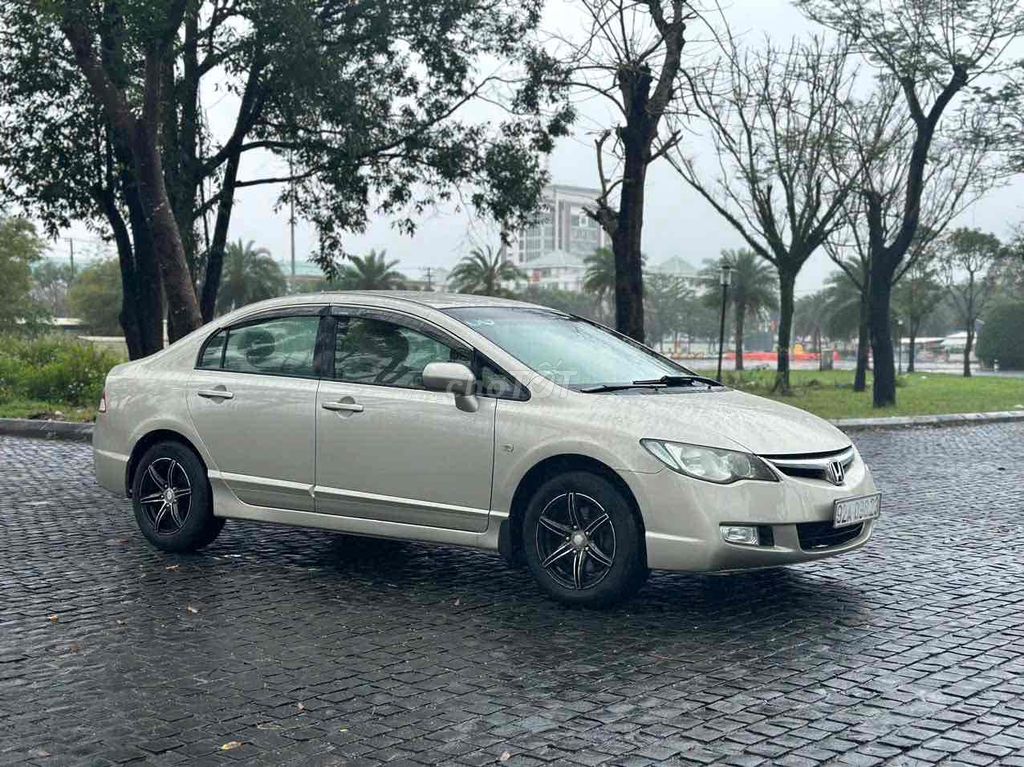 Cằn bán Civic MT 2008 màu vàng nhạt