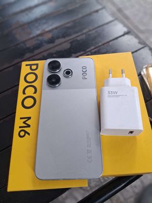 POCO M6 128GB Bạc6g