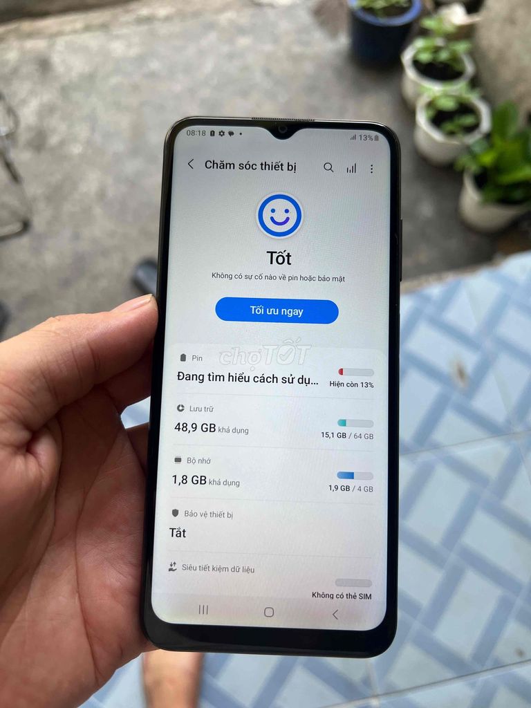 Samsung Galaxy A03s 4GB/64GB Đen Đã qua sử dụng. Mua bán Điện thoại tại Thành phố Thủ Đức Tp Hồ Chí Minh được đăng bởi đtdđ hh hình 1