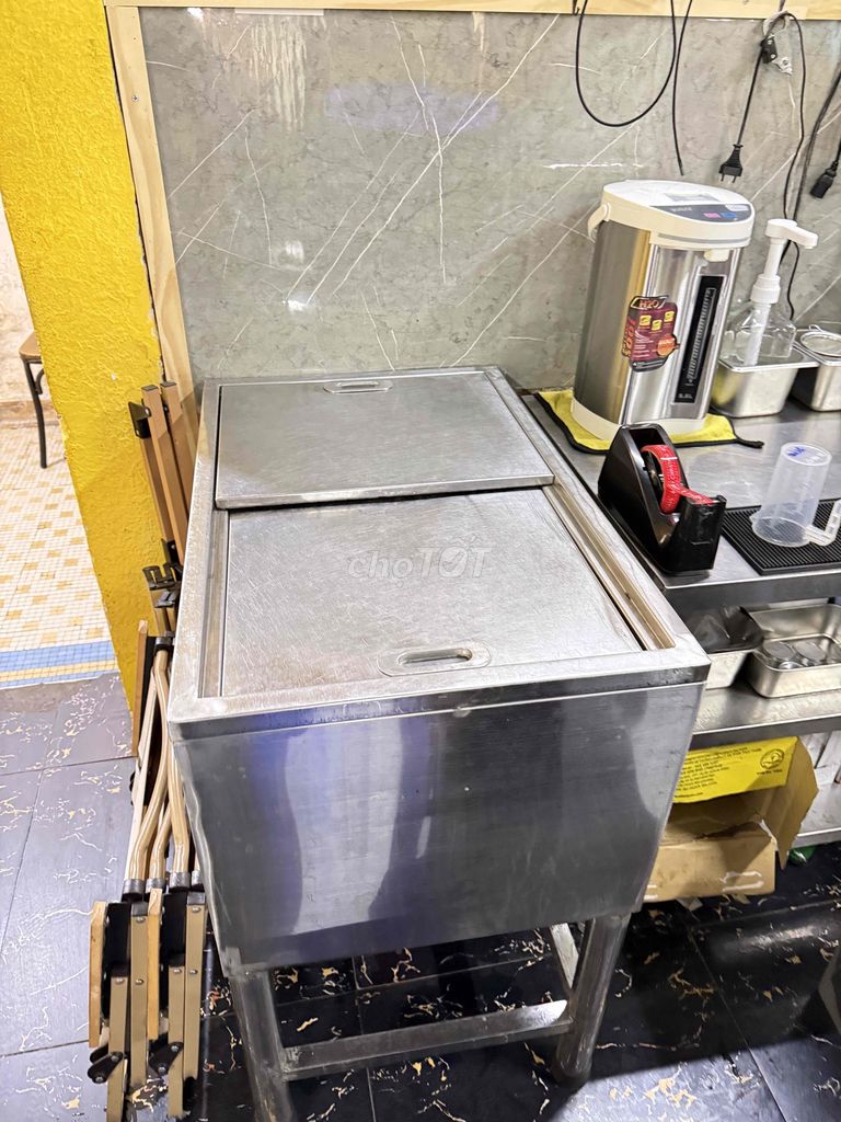 Quầy pha chế Inox và quầy đá. Mua bán Dụng cụ nhà bếp tại Quận 1 Tp Hồ Chí Minh được đăng bởi Thiên Ân hình 1